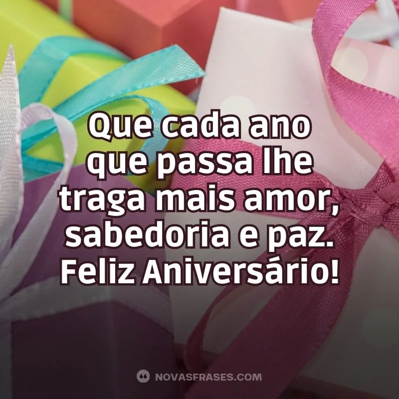 Cada ano com mais amor no seu aniversário