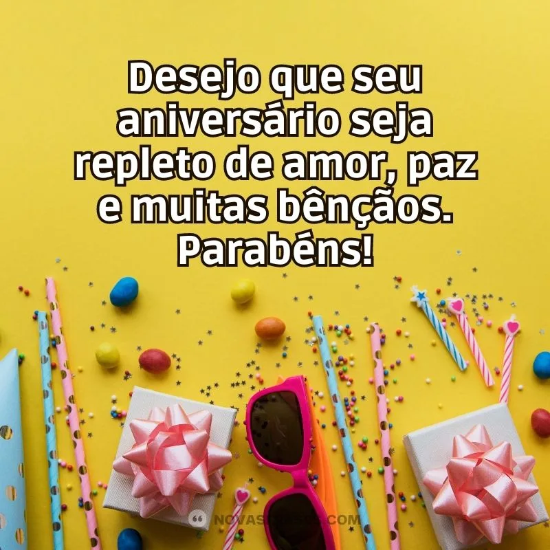 Aniversário repleto de amor