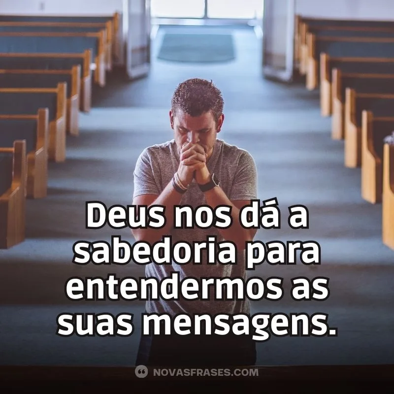 Deus nos dá sabedoria