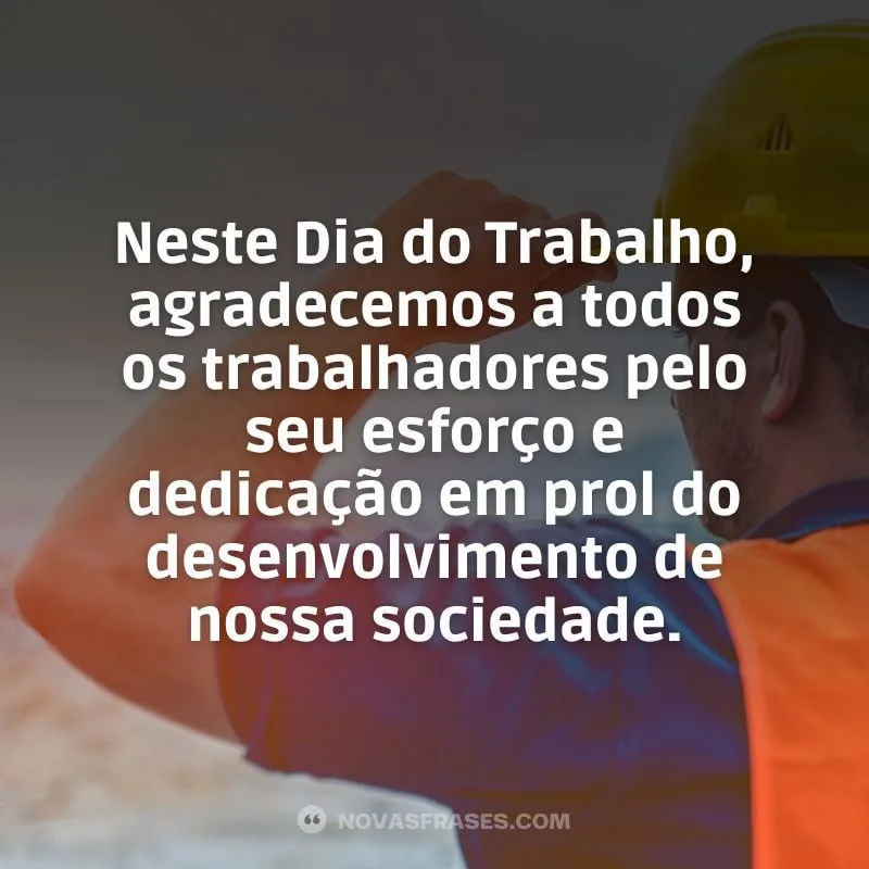 dia do trabalho agradecimento