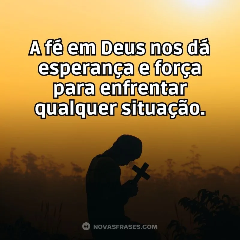 Fé em Deus nos dá esperança