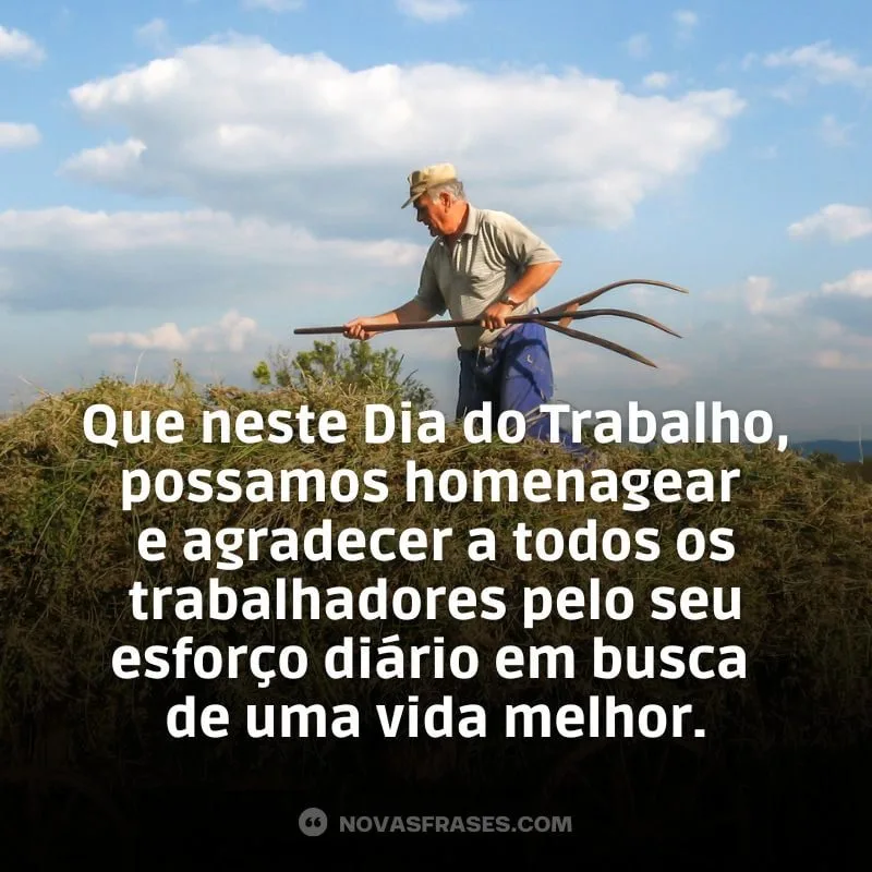 mensagem dia do trabalhador