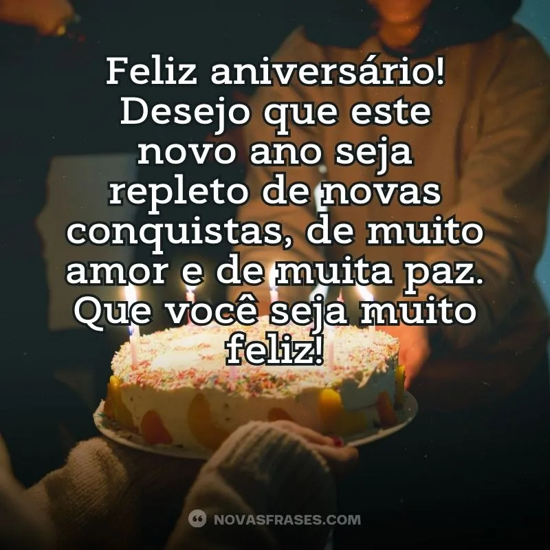 Msg feliz aniversário
