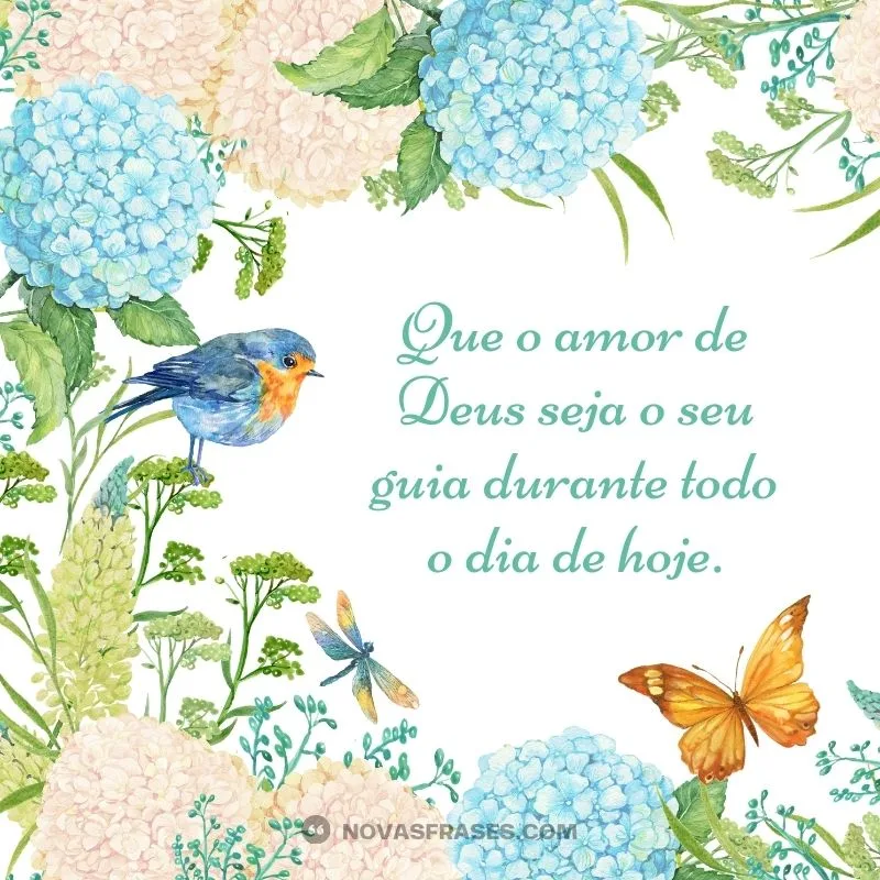 amor de deus seu guia no dia de hoje