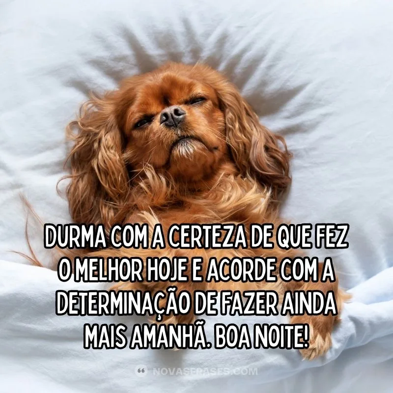 Boa noite determinação
