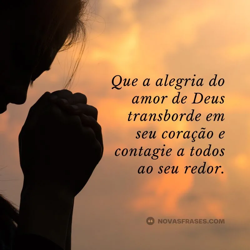 bom dia com a alegria de deus
