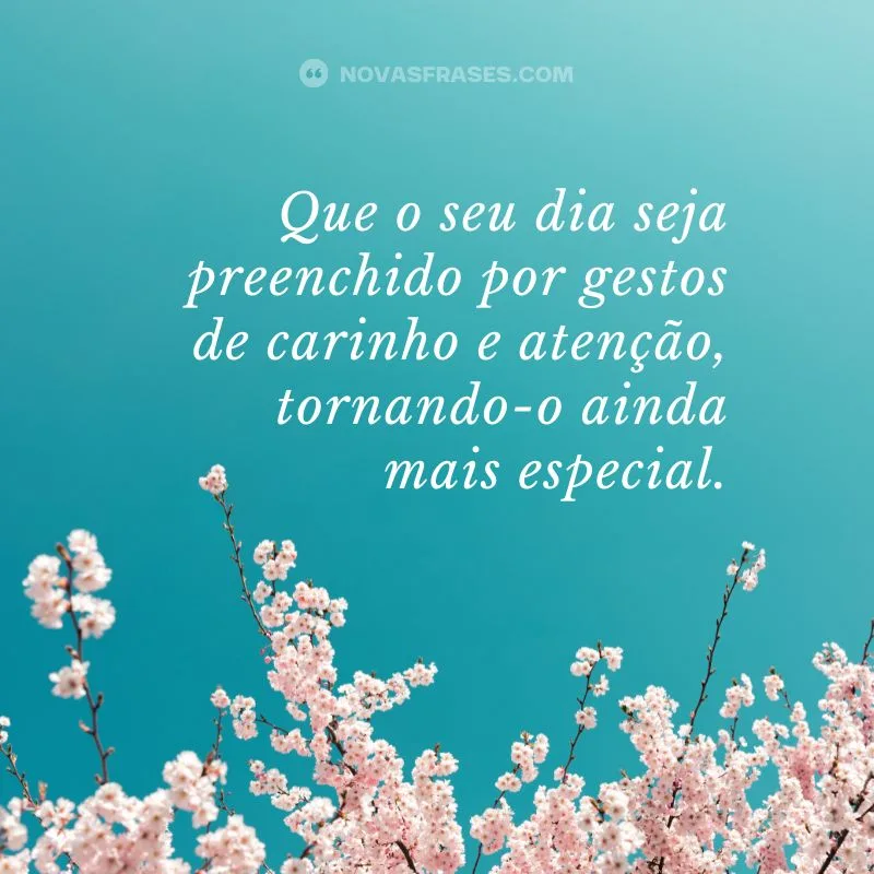 bom dia com carinho e atenção