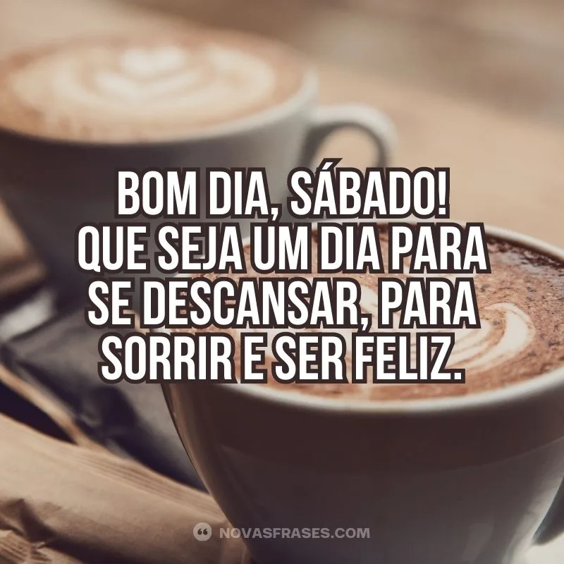 bom dia de sábado