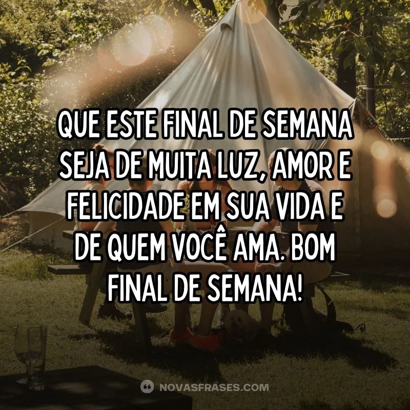 bom fim de semana