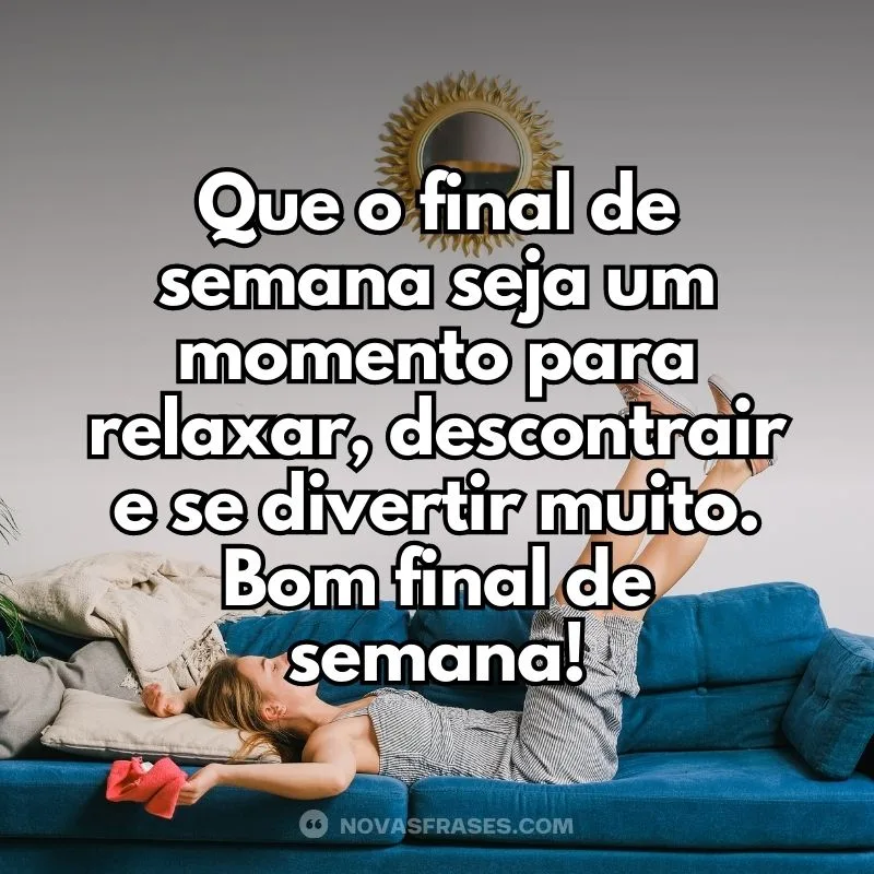 bom final de semana abencoado