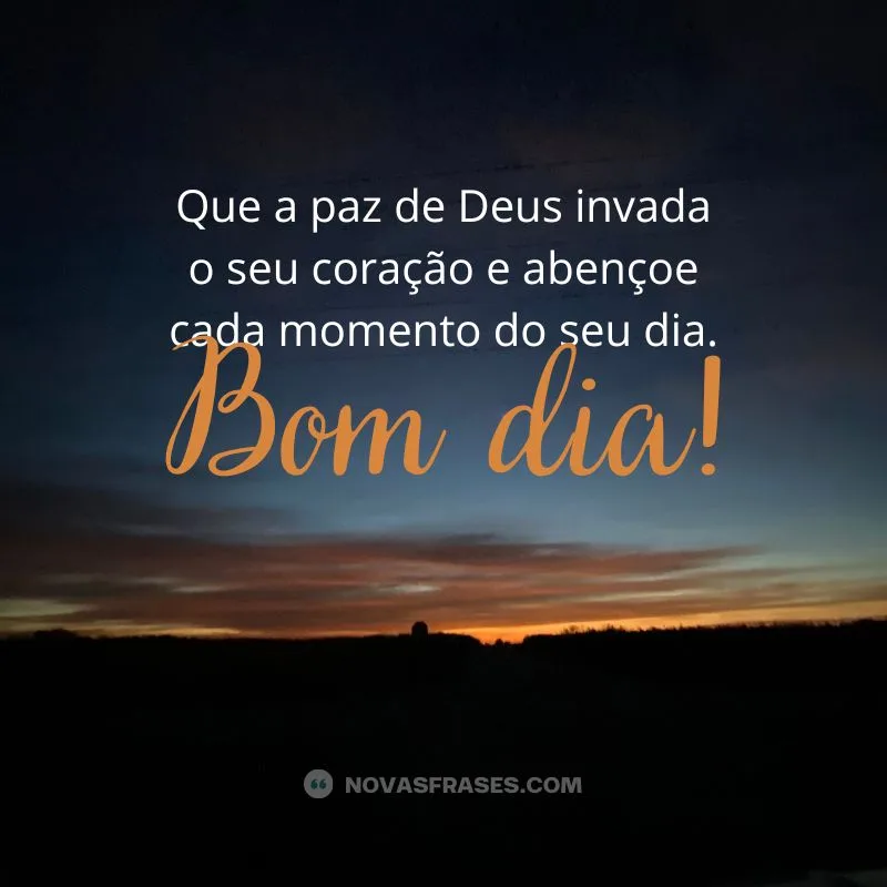 com deus bom dia