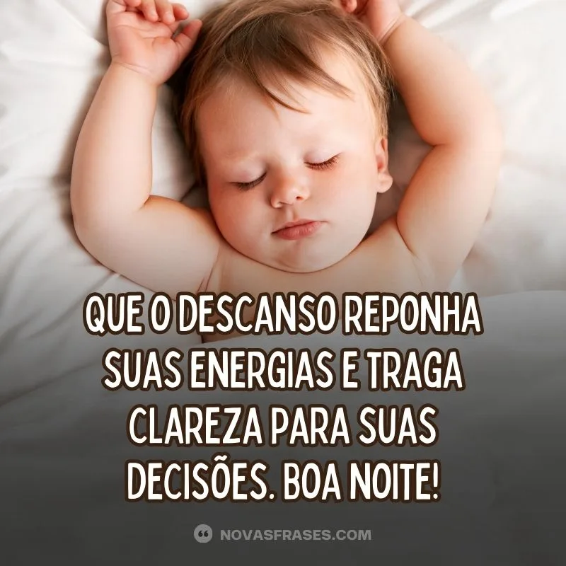 Descanso de boa noite