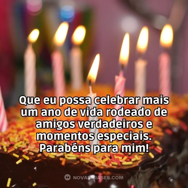 feliz aniversário pra mim