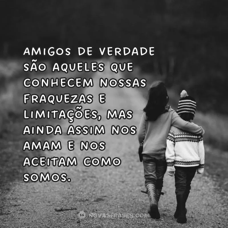 frase amigos de verdade