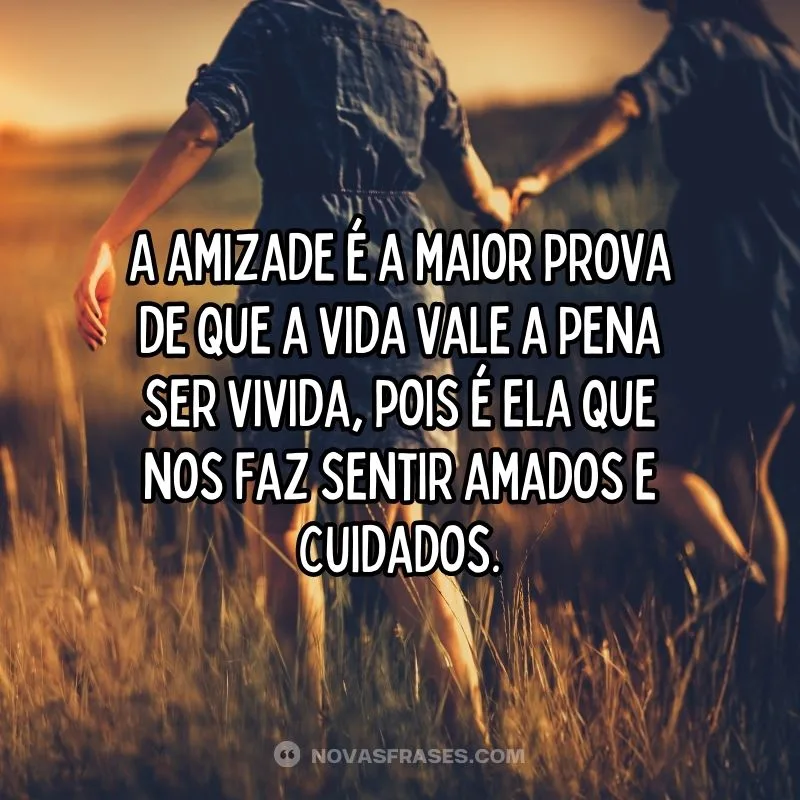 frase amizade verdadeira