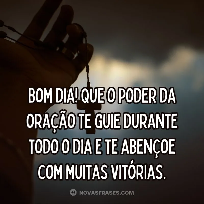 frase para um bom dia abençoado