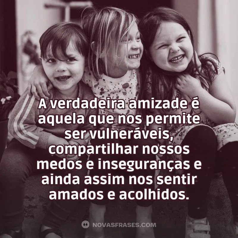 frases amizade verdadeira