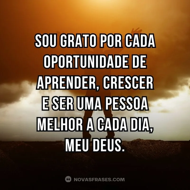 frases de agradecimento a deus