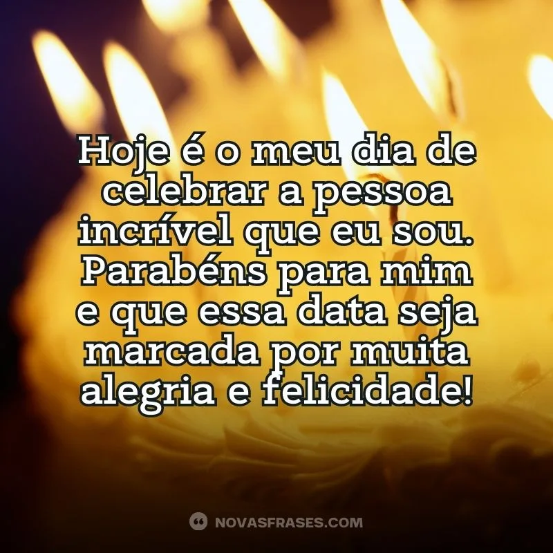 imagem de aniversário pra mim