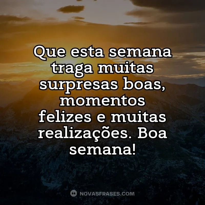 imagem de boa semana