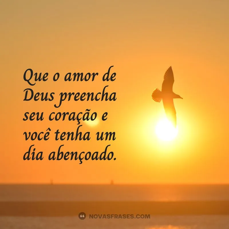 mensagem bom dia com deus