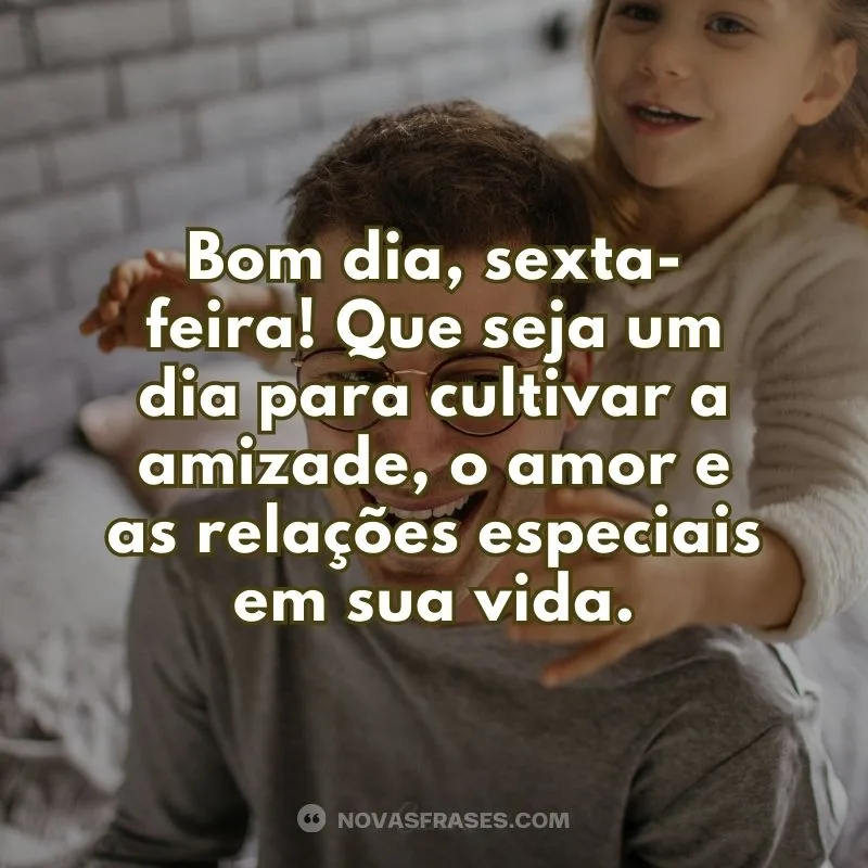 mensagem bom dia sexta feira