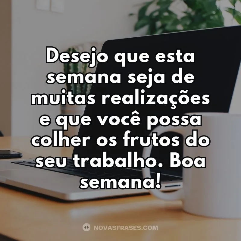 mensagem de boa semana