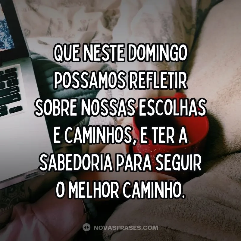 mensagem de bom dia domingo