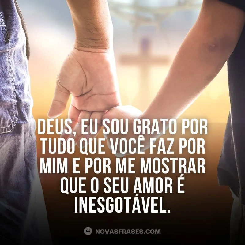 mensagem sobre gratidao a deus