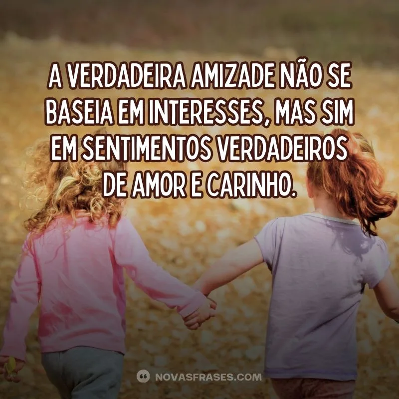 msg amigos verdadeiros