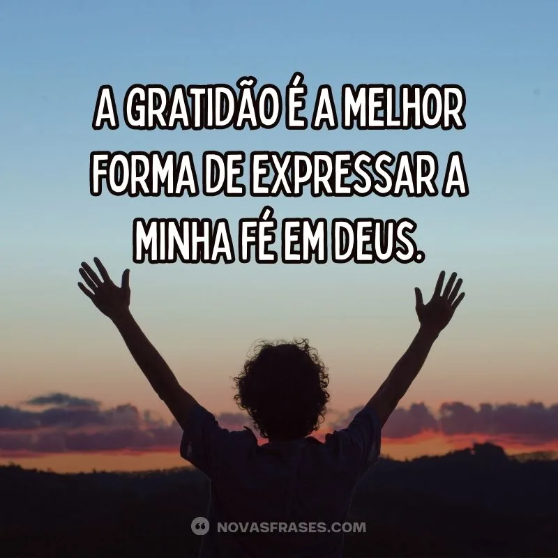 o que significa gratidão a deus