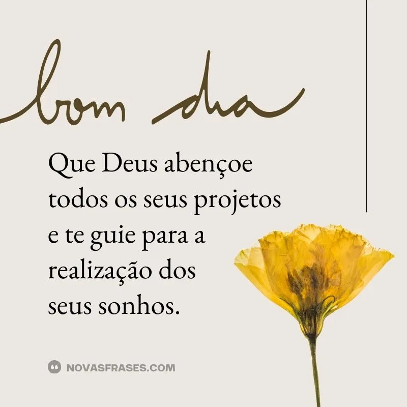 projetos abençoados por deus