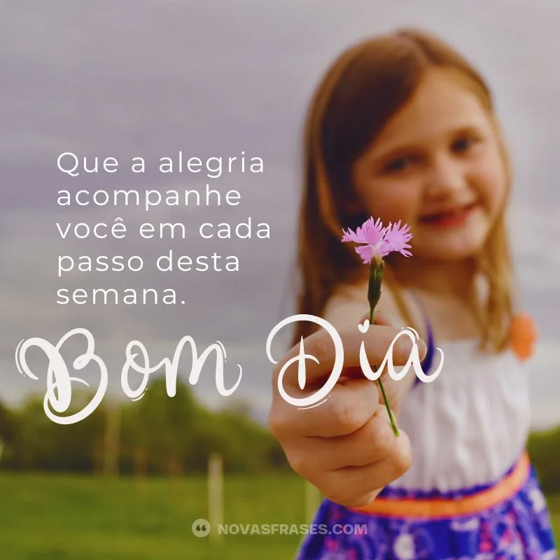 bom dia segunda feira e boa semana