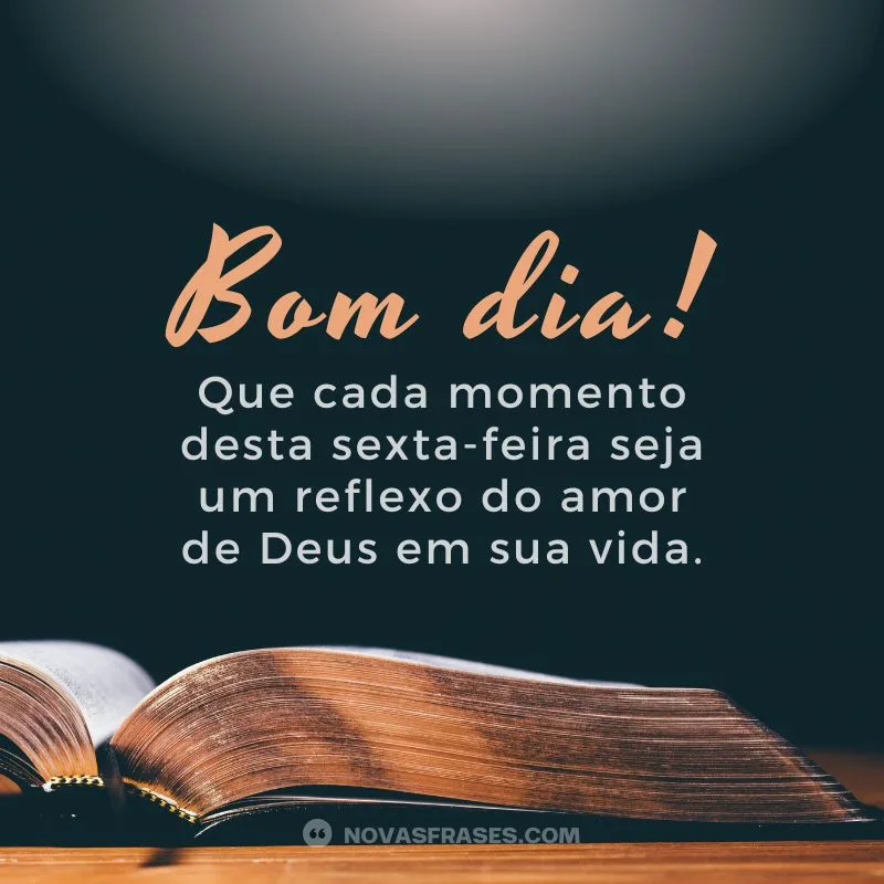 bom dia sexta-feira frase