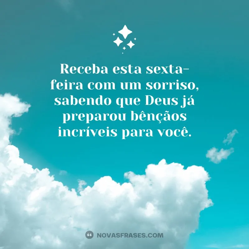 mensagem de bom dia sexta-feira