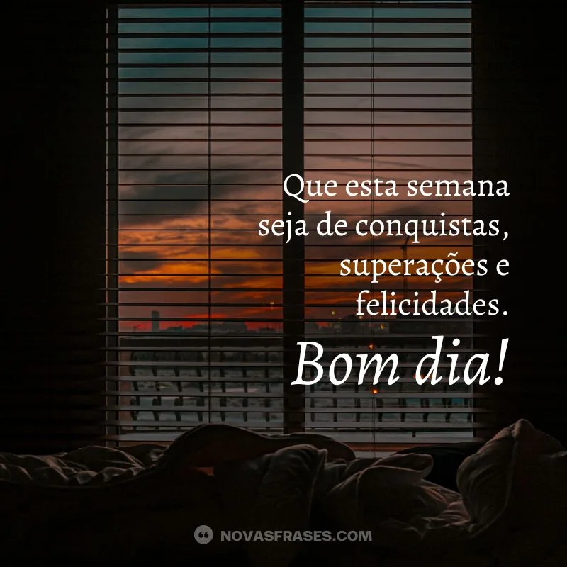 mensagens de boa semana bom dia