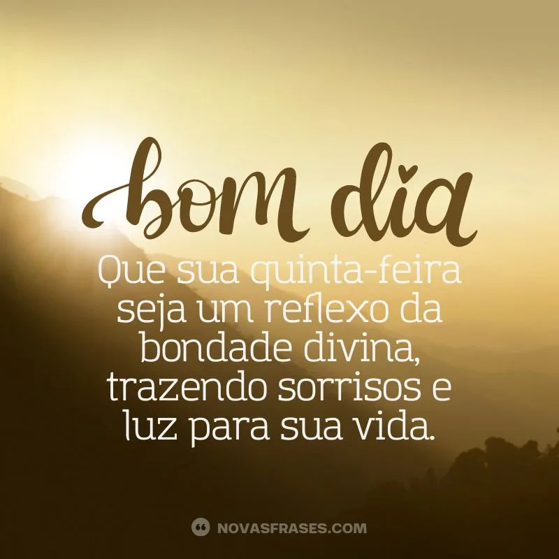 quinta abençoada bom dia