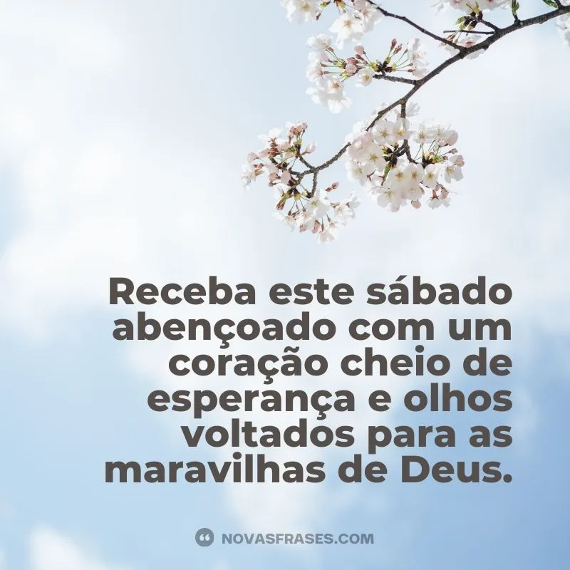 sábado abençoado