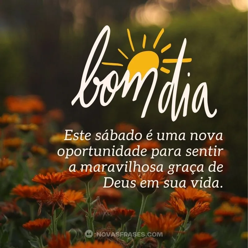 sábado com a graça de Deus