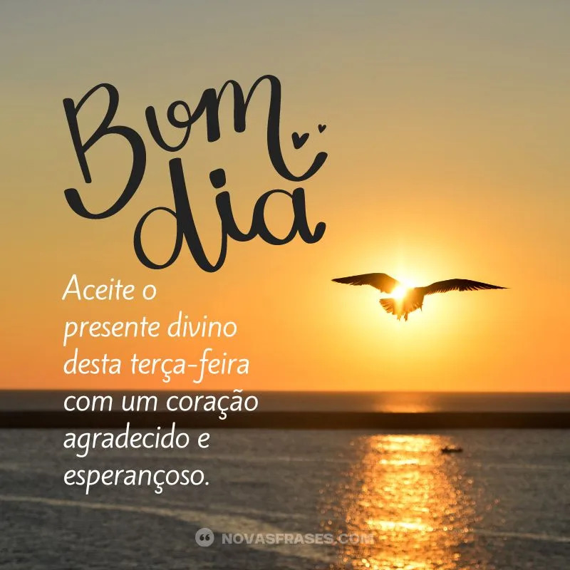 abençoada terça-feira bom dia