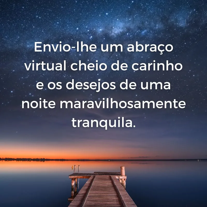 boa noite bom descanso até amanhã