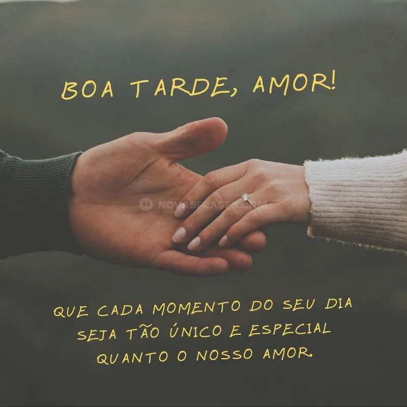 boa tarde amor da minha vida