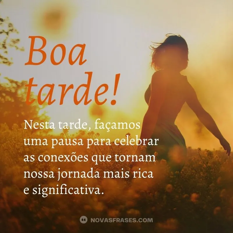 boa tarde frases para amigos