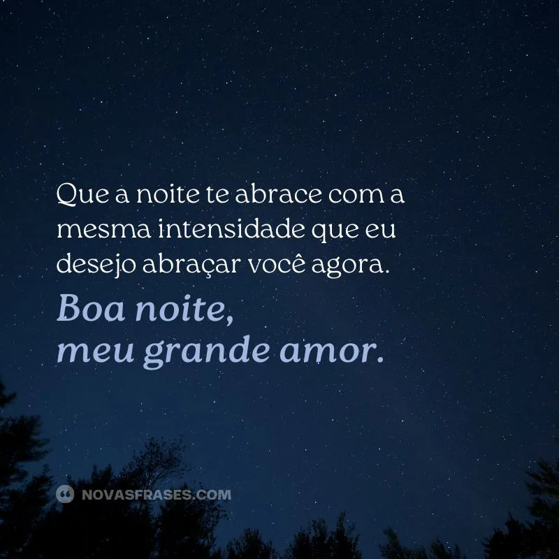 boas noites amor