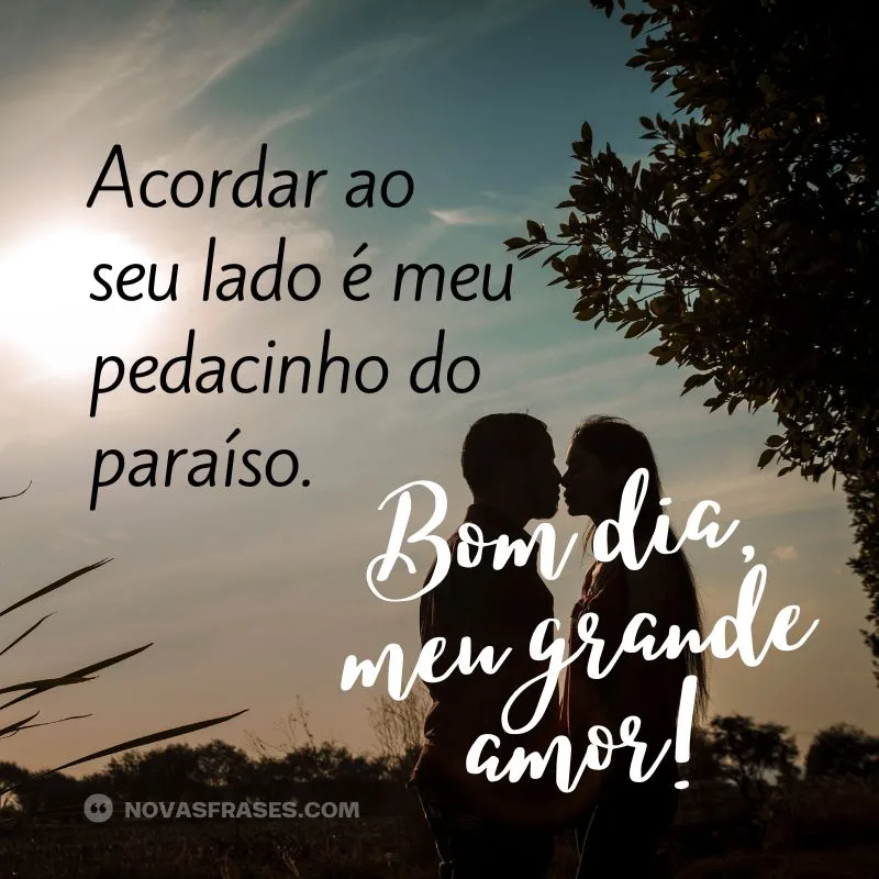 bom dia amor para whatsapp