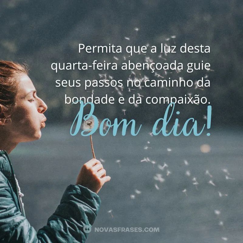 bom dia de quarta feira abençoada