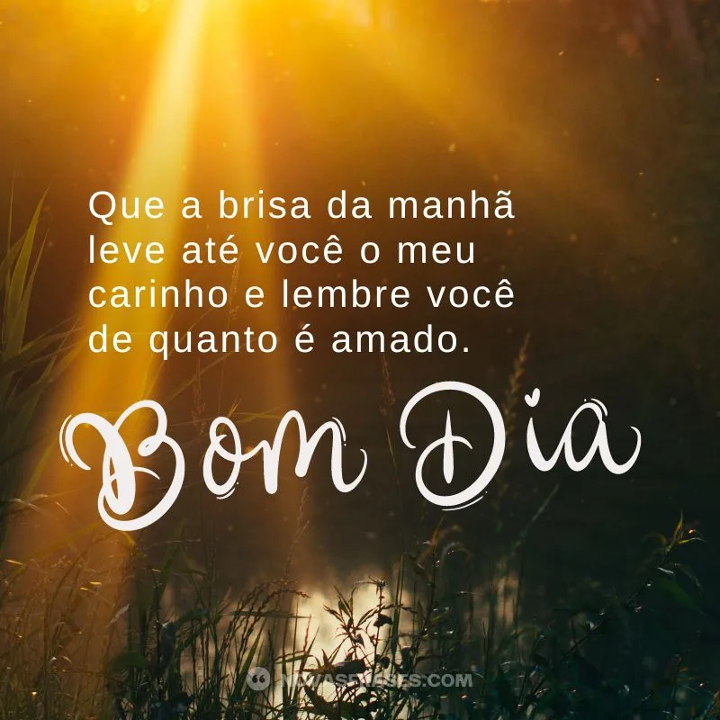 bom dia meu amor