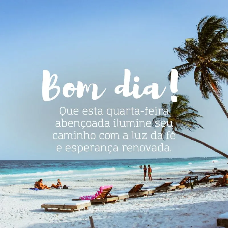 bom dia quarta feira abençoada