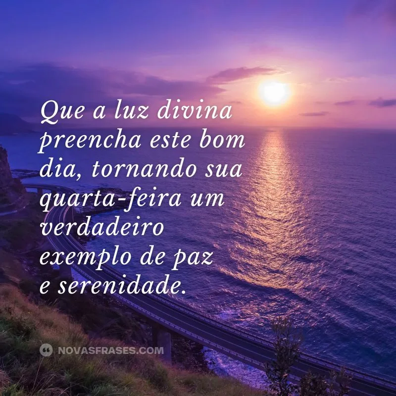 bom dia quarta feira abencoada por deus