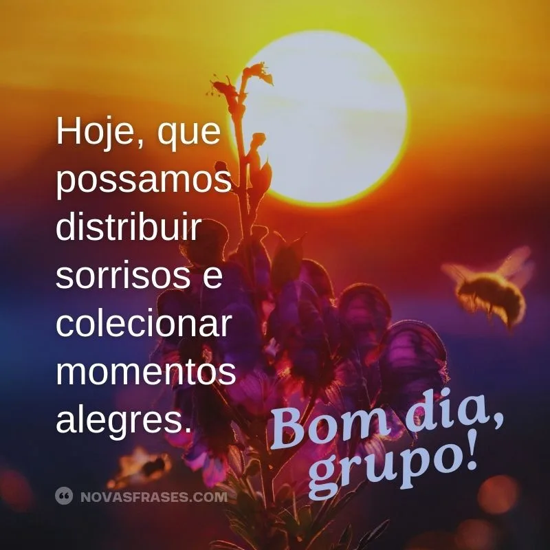 bom dia whatsapp grupo